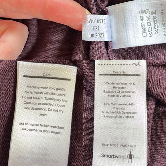 SMARTWOOL Merino Sport 150 in Chair Lift Graphic Size Large - Picture 5 of 10